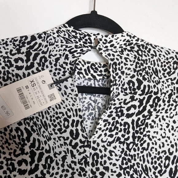 Zara Leopard Print Boho Dress - Picture 7 of 11